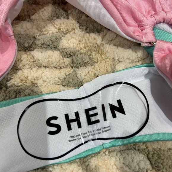 SHEIN Pink and Mint Bikini Set NEW - Picture 3 of 5